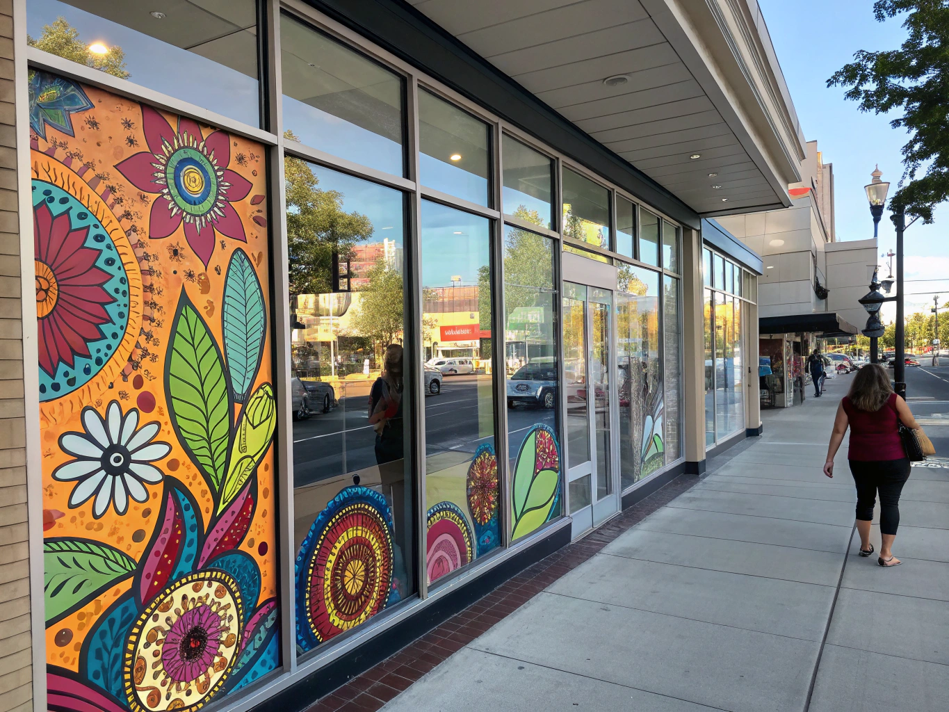 Seasonal Window Art